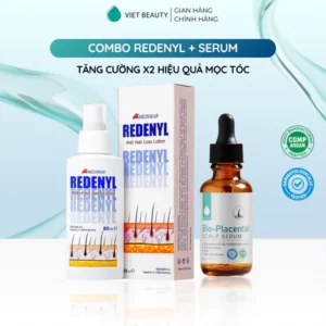 Combo xịt mọc tóc Redenyl và serum dưỡng nang tóc Bio-placental 30ml