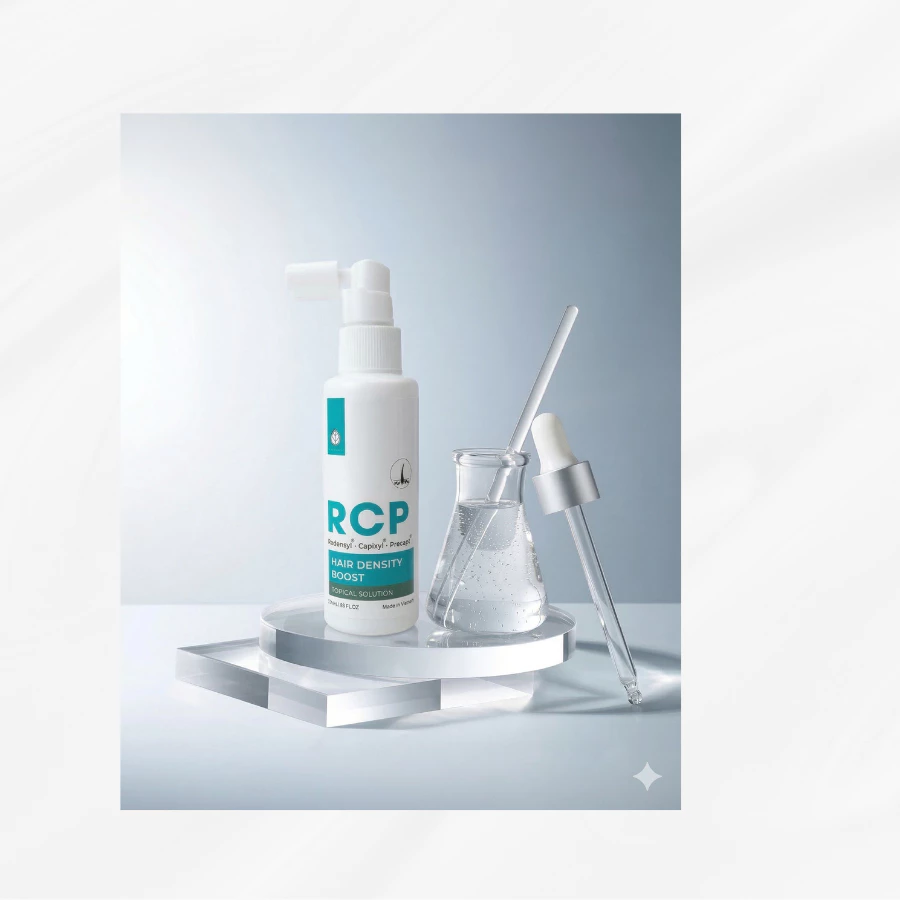 Xịt mọc tóc RCP Hair Density Boost Việt Beauty 50ML hỗ trợ cải thiện rụng tóc giúp tóc mọc dày chắc khoẻ